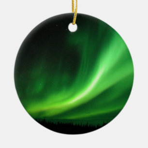 Ornement En Céramique Lumières du nord de Borealis de l'aurore