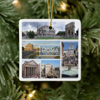 Ornement En Céramique LZO006 ROME, Mosaïque, Latium, Italie,