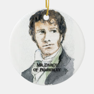 Ornement En Céramique M. Darcy de Pemberley