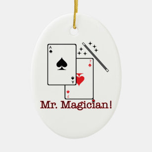 Ornement En Céramique M. Magician !