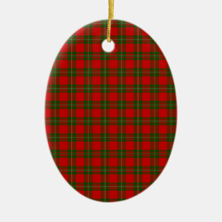Ornement En Céramique MacGregor Tartan