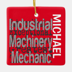 Ornement En Céramique Machines industrielles Mécanique Extraordinaire