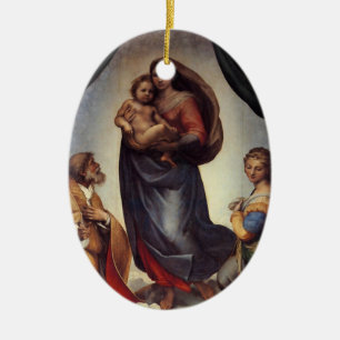 Ornement En Céramique Madonna Fine Art de Raphael