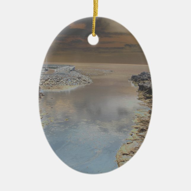 Ornement En Céramique Maison légère en Cascais Portugal (Devant)