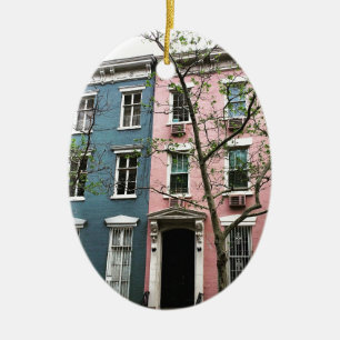 Ornement En Céramique Maisons urbaines de Chelsea, NYC