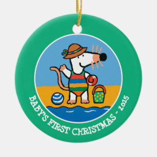 Ornement En Céramique Maisy à la plage