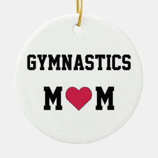 Ornement En Céramique Maman de gymnastique