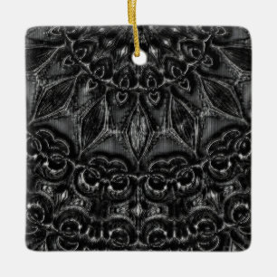 Ornement En Céramique Mandala