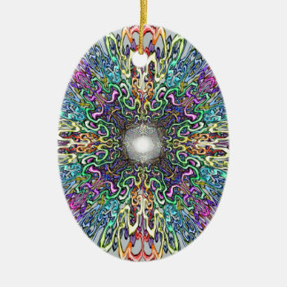 Ornement En Céramique Mandala