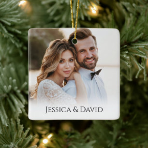 Ornement En Céramique Manipuler noir et blanc et vêtements de vacances m