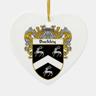 Ornement En Céramique Manteau de Buckley des bras/de crête de famille