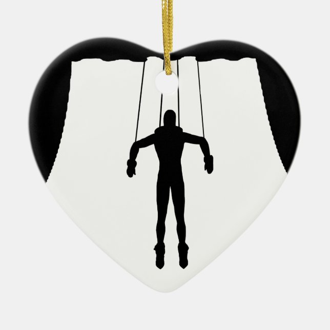 Ornement En Céramique Marionnette (Devant)