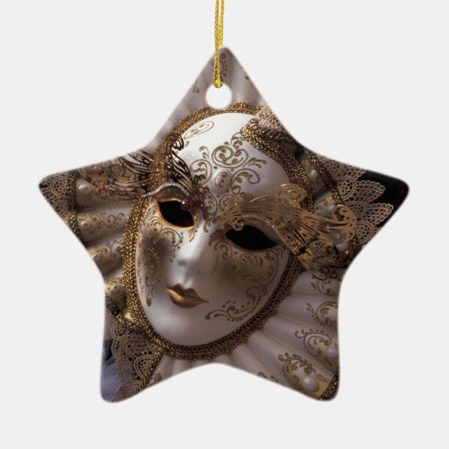 Ornement En Céramique Mascarade (Devant)