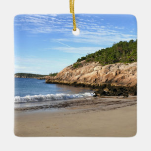 Ornement En Céramique Matin à Sand Beach