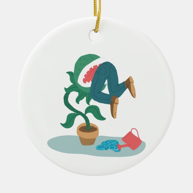 Ornement En Céramique me nourrir venus flytrap (Devant)