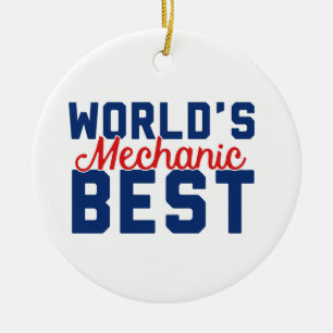 Ornement En Céramique Meilleur mécanicien au monde