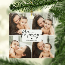Meilleure Maman Ever 4 Collage Photo Personnalisé