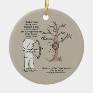 Ornement En Céramique Meilleure nouvelle fois