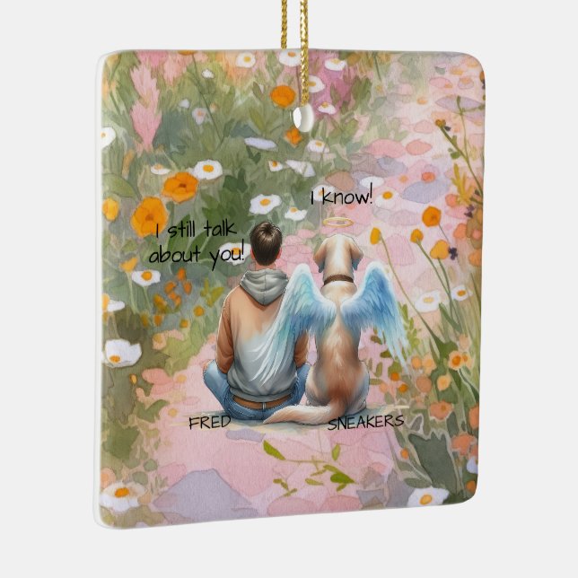 Ornement En Céramique Mémorial pour les hommes et les hommes (Droite)