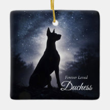 Mémorial sur mesure Doberman Pinscher