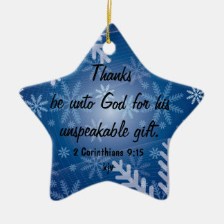 Ornement En Céramique Merci soient à Dieu
