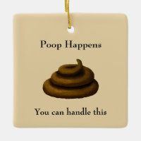 Message d'encouragement personnalisable "Poop Happ