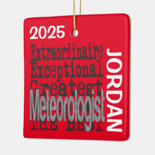 Ornement En Céramique MétéoOrologist Hostom