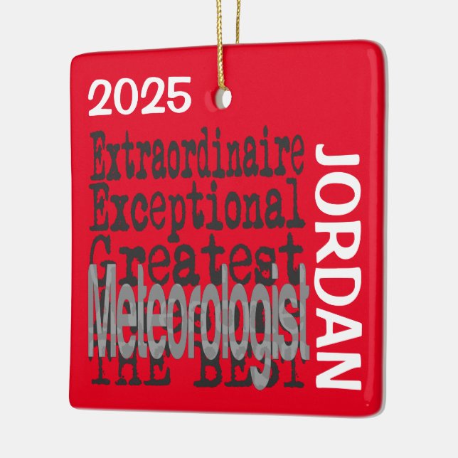 Ornement En Céramique MétéoOrologist Hostom (Gauche)