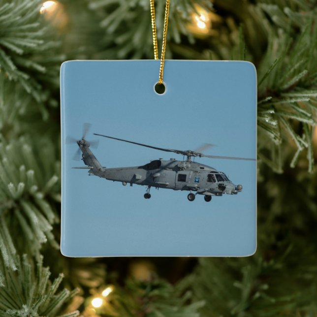 Ornement En Céramique MH-60R Seahawk (Arbre)