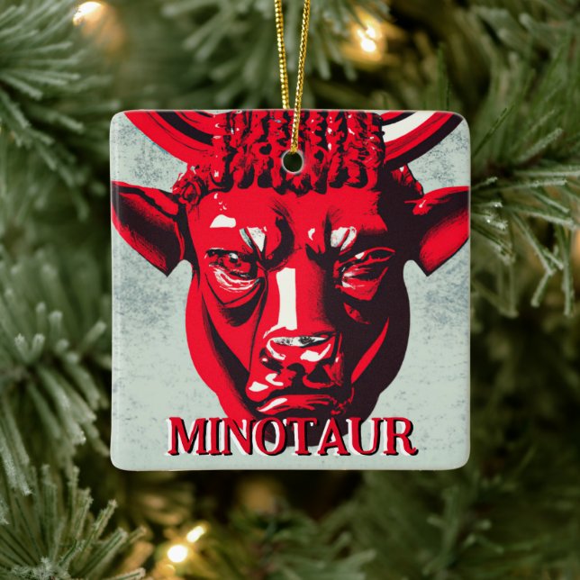 Ornement En Céramique Minotaur Myth Ornament (Arbre)