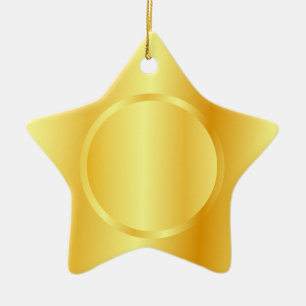 Ornement En Céramique Modèle Faux Gold à la mode sur mesure