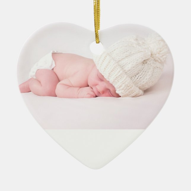 Ornement En Céramique modèle ornemental/personnaliser it/300+polices (Devant)