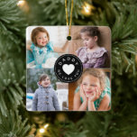 Ornement En Céramique Modern Daddy We Love You Photo Collage<br><div class="desc">Custom Modern Daddy We Love You Photo Collage Céramique Ornement.</div>