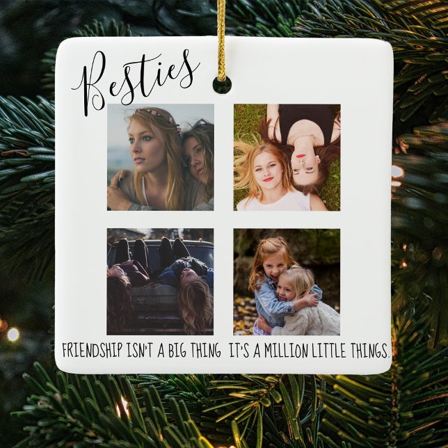 Ornement En Céramique Moderne | Besoins | 4 Arbre de Noël photo (Créateur téléchargé)