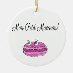 Ornement En Céramique Mon Petit Macaron