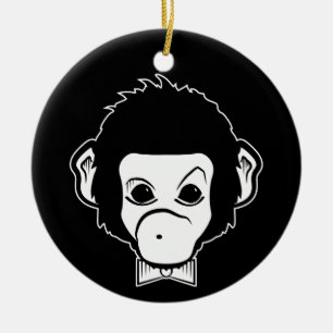 Ornement En Céramique monsieur monkey