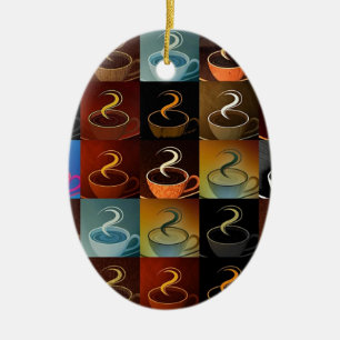Ornement En Céramique montage de tasse à café
