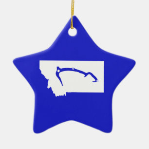 Ornement En Céramique Montée de glace Montana