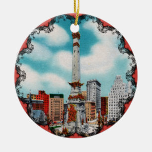 Ornement En Céramique Monument Circle de l'ornement victorien