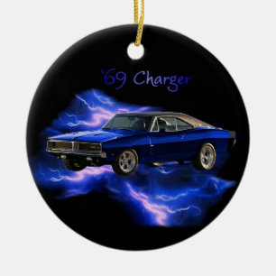 Ornement En Céramique Mopar : 'Chargeur de 69 Dodge