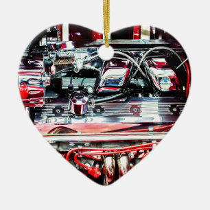 Ornement En Céramique Moteur de voiture