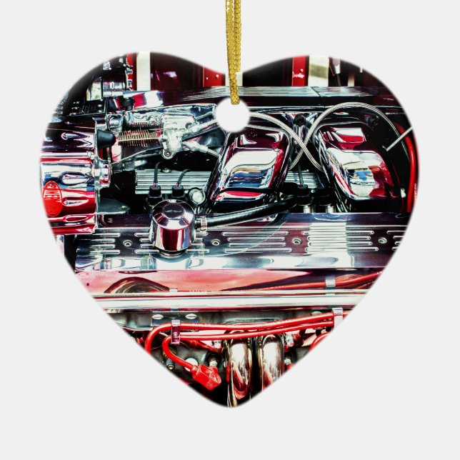 Ornement En Céramique Moteur de voiture (Devant)