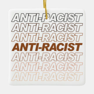 Ornement En Céramique Motif anti-raciste