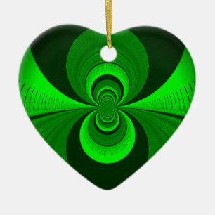 Ornement En Céramique Motif de kaléidoscope Super Abstrait