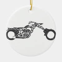 moto de couperet de menotte