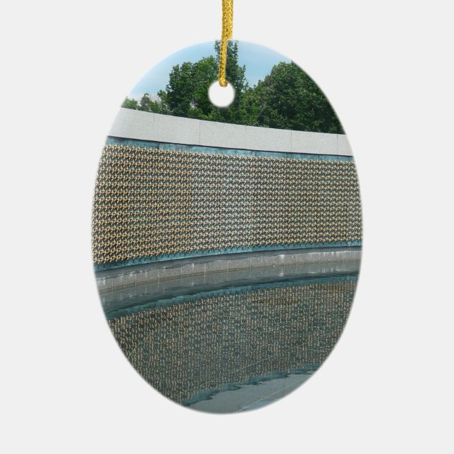 Ornement En Céramique Mur de la liberté commémorative 2ème guerre mondia (Devant)