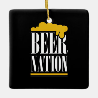 Ornement En Céramique Nation de la bière
