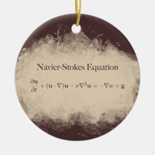 Ornement En Céramique Navier charge l'ornement de maths et de la Science