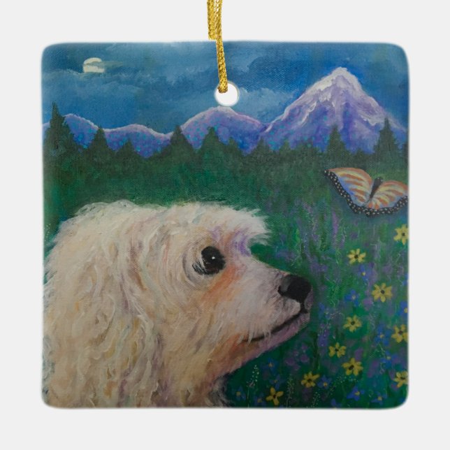 Ornement En Céramique Ne m'oublie pas (Devant)