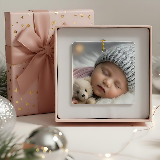 Ornement En Céramique "Newborn Christmas keepsake" Ornament (Créateur téléchargé)